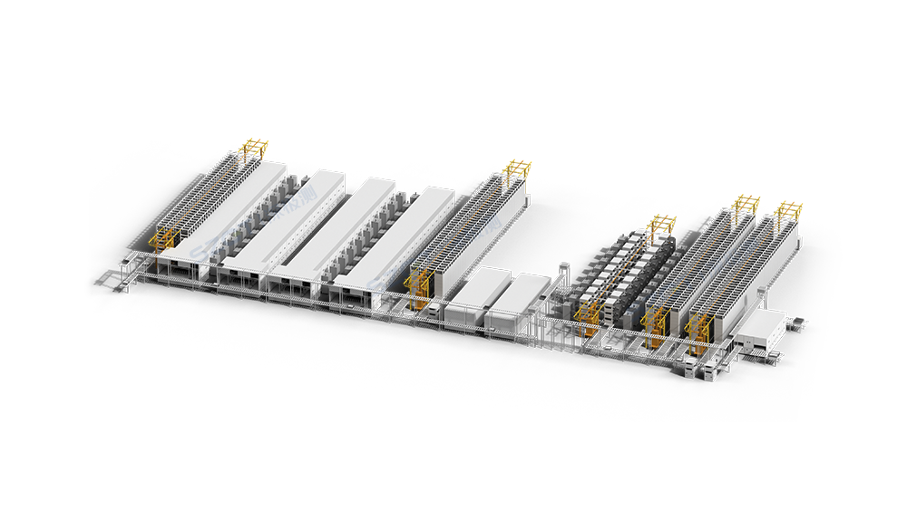 Pouch Cell Formation & Grading Automatic Production Line